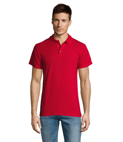 SUMMER II MEN Polo 170g - Red bedrucken, Art.-Nr. S11342-RD-M SUMMER II MEN Polo 170g - Red bedrucken, Art.-Nr. S11342-RD-M