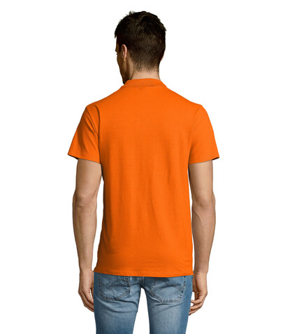 SUMMER II MEN Polo 170g - Orange bedrucken, Art.-Nr. S11342-OR-XL