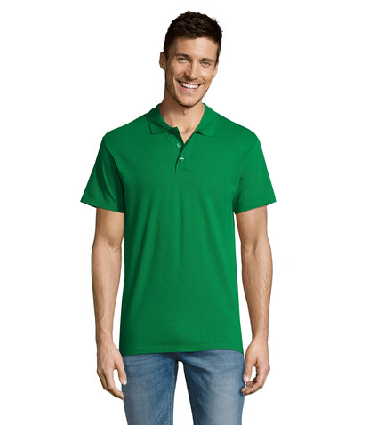 SUMMER II MEN Polo 170g - Kelly Green bedrucken, Art.-Nr. S11342-KG-L SUMMER II MEN Polo 170g - Kelly Green bedrucken, Art.-Nr. S11342-KG-L