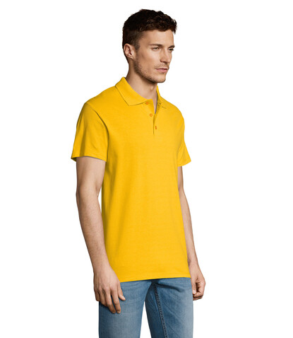 SUMMER II MEN Polo 170g - Gold bedrucken, Art.-Nr. S11342-GO-M SUMMER II MEN Polo 170g - Gold bedrucken, Art.-Nr. S11342-GO-M