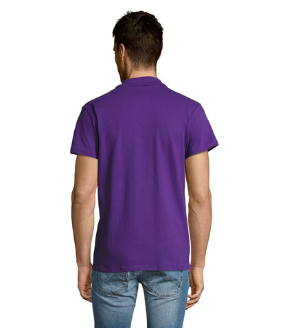 SUMMER II MEN Polo 170g - Dark Purple bedrucken, Art.-Nr. S11342-DA-S