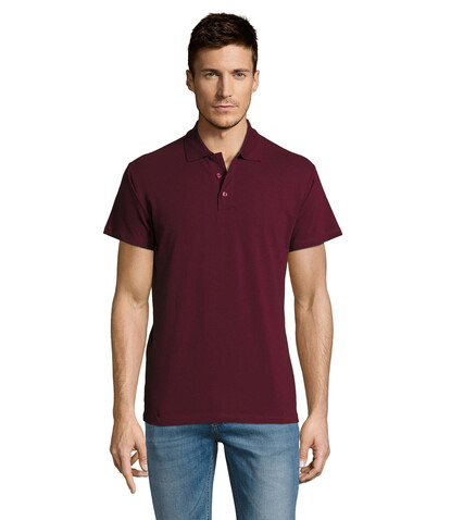 SUMMER II MEN Polo 170g - Burgundy bedrucken, Art.-Nr. S11342-BG-M SUMMER II MEN Polo 170g - Burgundy bedrucken, Art.-Nr. S11342-BG-M