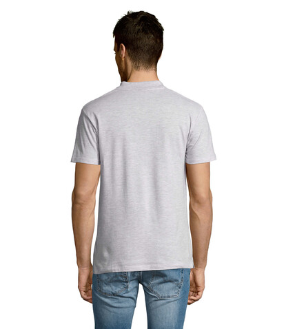 SUMMER II MEN Polo 170g - Ash bedrucken, Art.-Nr. S11342-AS-XXL