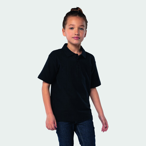SUMMER II KIDS Polo 170g - Navy bedrucken, Art.-Nr. S11344-NY-L
