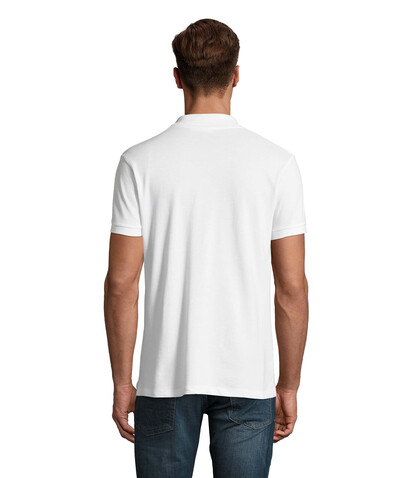 PERFECT MEN Polo 180g - White bedrucken, Art.-Nr. S11346-WH-L PERFECT MEN Polo 180g - White bedrucken, Art.-Nr. S11346-WH-L