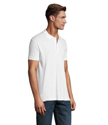 PERFECT MEN Polo 180g - White bedrucken, Art.-Nr. S11346-WH-L PERFECT MEN Polo 180g - White bedrucken, Art.-Nr. S11346-WH-L