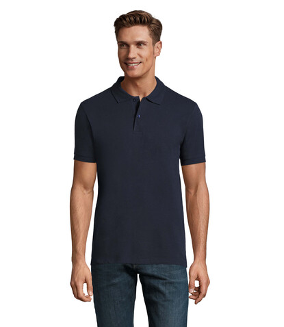 PERFECT MEN Polo 180g - French Navy bedrucken, Art.-Nr. S11346-FN-S PERFECT MEN Polo 180g - French Navy bedrucken, Art.-Nr. S11346-FN-S