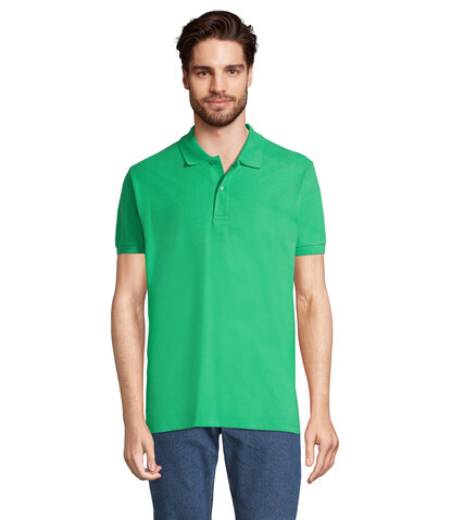 PERFECT MEN Polo 180g - Frühlingsgrün bedrucken, Art.-Nr. S11346-EO-M PERFECT MEN Polo 180g - Frühlingsgrün bedrucken, Art.-Nr. S11346-EO-M