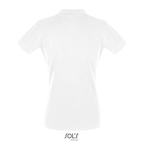 PERFECT DAMEN POLO 180g - White bedrucken, Art.-Nr. S11347-WH-XXL PERFECT DAMEN POLO 180g - White bedrucken, Art.-Nr. S11347-WH-XXL