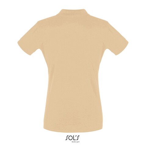 PERFECT DAMEN POLO 180g - Sand bedrucken, Art.-Nr. S11347-SA-XL PERFECT DAMEN POLO 180g - Sand bedrucken, Art.-Nr. S11347-SA-XL