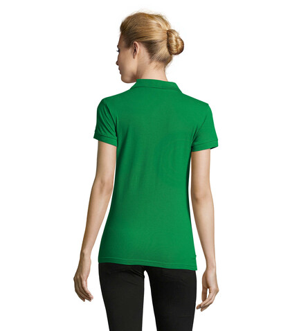 PERFECT DAMEN POLO 180g - Kelly Green bedrucken, Art.-Nr. S11347-KG-XL