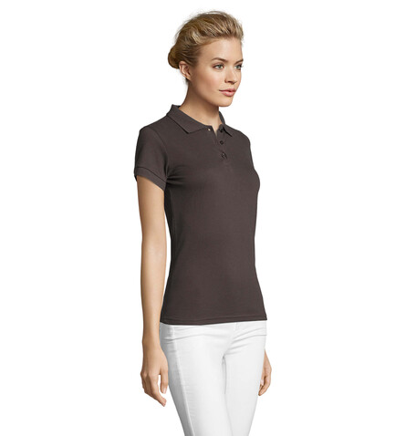 PERFECT DAMEN POLO 180g - Dunkelgrau bedrucken, Art.-Nr. S11347-DG-XXL