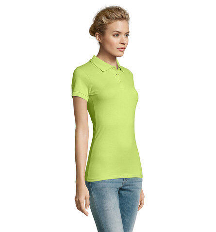 PERFECT DAMEN POLO 180g - Apple Green bedrucken, Art.-Nr. S11347-AG-L PERFECT DAMEN POLO 180g - Apple Green bedrucken, Art.-Nr. S11347-AG-L