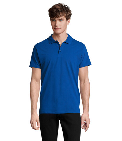 SPRING II MEN Polo 210g - Royal Blue bedrucken, Art.-Nr. S11362-RB-XXL