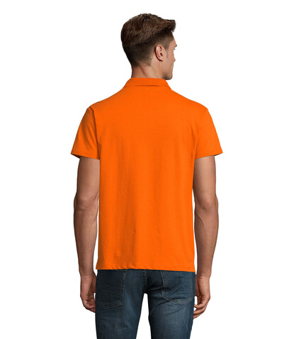 SPRING II MEN Polo 210g - Orange bedrucken, Art.-Nr. S11362-OR-S SPRING II MEN Polo 210g - Orange bedrucken, Art.-Nr. S11362-OR-S