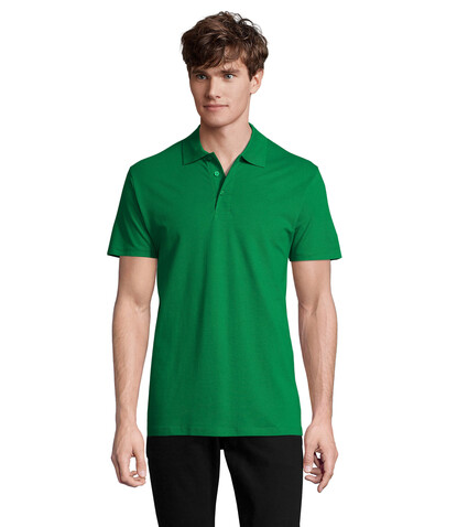 SPRING II MEN Polo 210g - Kelly Green bedrucken, Art.-Nr. S11362-KG-L SPRING II MEN Polo 210g - Kelly Green bedrucken, Art.-Nr. S11362-KG-L
