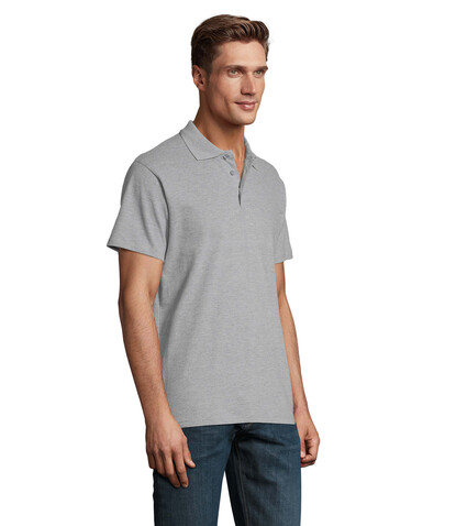 SPRING II MEN Polo 210g - Grau-Melange 2 bedrucken, Art.-Nr. S11362-GY-XXL SPRING II MEN Polo 210g - Grau-Melange 2 bedrucken, Art.-Nr. S11362-GY-XXL