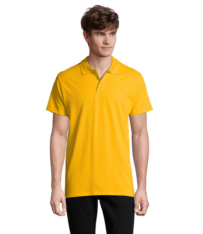 SPRING II MEN Polo 210g - Gold bedrucken, Art.-Nr. S11362-GO-XXL SPRING II MEN Polo 210g - Gold bedrucken, Art.-Nr. S11362-GO-XXL