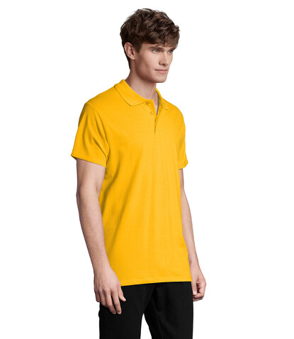 SPRING II MEN Polo 210g - Gold bedrucken, Art.-Nr. S11362-GO-XXL SPRING II MEN Polo 210g - Gold bedrucken, Art.-Nr. S11362-GO-XXL