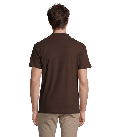 SPRING II MEN Polo 210g - Chocolate bedrucken, Art.-Nr. S11362-CH-XXL SPRING II MEN Polo 210g - Chocolate bedrucken, Art.-Nr. S11362-CH-XXL