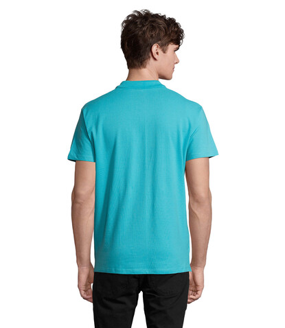 SPRING II MEN Polo 210g - Atoll-Blau bedrucken, Art.-Nr. S11362-AL-M SPRING II MEN Polo 210g - Atoll-Blau bedrucken, Art.-Nr. S11362-AL-M
