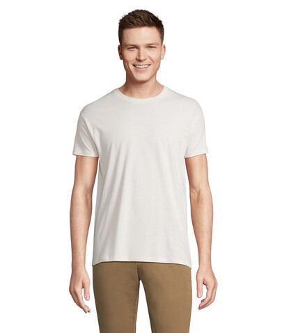 REGENT Uni T-Shirt 150g - Off-White bedrucken, Art.-Nr. S11380-WW-3XL