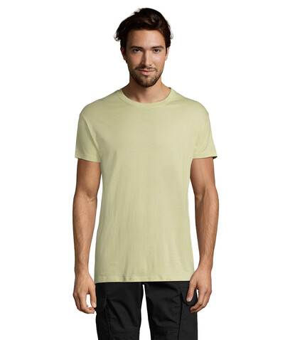 REGENT Uni T-Shirt 150g - Sage Green bedrucken, Art.-Nr. S11380-SG-M REGENT Uni T-Shirt 150g - Sage Green bedrucken, Art.-Nr. S11380-SG-M