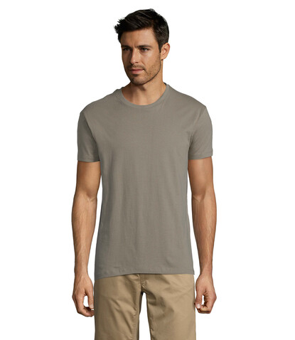 REGENT Uni T-Shirt 150g - Khaki bedrucken, Art.-Nr. S11380-KH-XXL