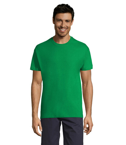 REGENT Uni T-Shirt 150g - Kelly Green bedrucken, Art.-Nr. S11380-KG-S REGENT Uni T-Shirt 150g - Kelly Green bedrucken, Art.-Nr. S11380-KG-S