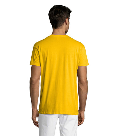 REGENT Uni T-Shirt 150g - Gold bedrucken, Art.-Nr. S11380-GO-5XL