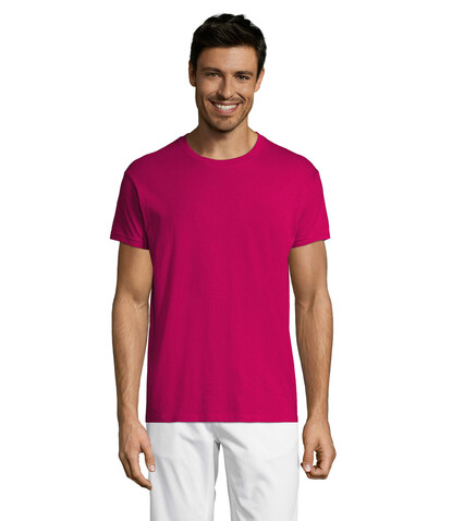 REGENT Uni T-Shirt 150g - Fuchsia bedrucken, Art.-Nr. S11380-FU-L REGENT Uni T-Shirt 150g - Fuchsia bedrucken, Art.-Nr. S11380-FU-L