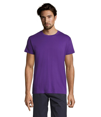 REGENT Uni T-Shirt 150g - Dark Purple bedrucken, Art.-Nr. S11380-DA-L