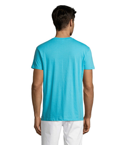 REGENT Uni T-Shirt 150g - Atoll-Blau bedrucken, Art.-Nr. S11380-AL-3XL