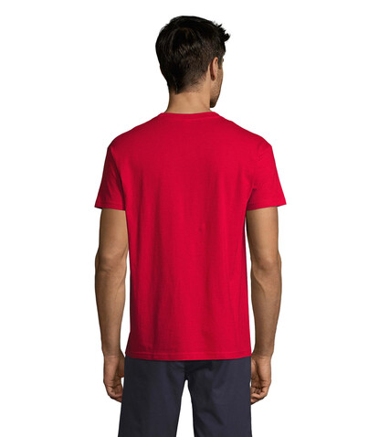 REGENT Uni T-Shirt 150g - Red bedrucken, Art.-Nr. S11380-RD-L REGENT Uni T-Shirt 150g - Red bedrucken, Art.-Nr. S11380-RD-L