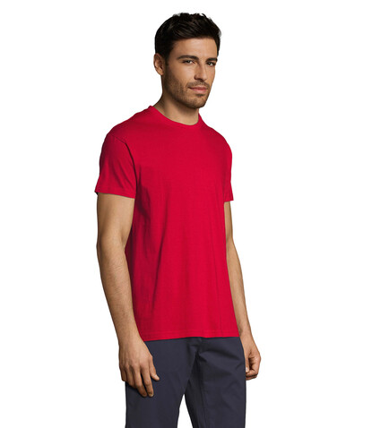 REGENT Uni T-Shirt 150g - Red bedrucken, Art.-Nr. S11380-RD-L REGENT Uni T-Shirt 150g - Red bedrucken, Art.-Nr. S11380-RD-L