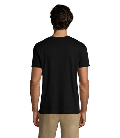 REGENT Uni T-Shirt 150g - Deep Black bedrucken, Art.-Nr. S11380-DB-3XL