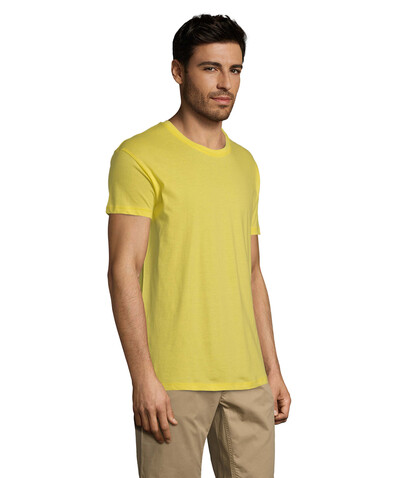 REGENT Uni T-Shirt 150g - Lemon bedrucken, Art.-Nr. S11380-LE-XL REGENT Uni T-Shirt 150g - Lemon bedrucken, Art.-Nr. S11380-LE-XL