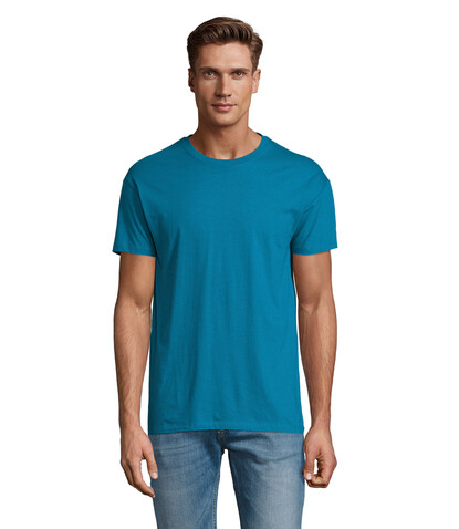 REGENT Uni T-Shirt 150g - Entenblau bedrucken, Art.-Nr. S11380-DU-L REGENT Uni T-Shirt 150g - Entenblau bedrucken, Art.-Nr. S11380-DU-L