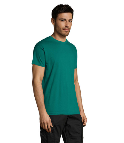 REGENT Uni T-Shirt 150g - Emerald bedrucken, Art.-Nr. S11380-EM-XS