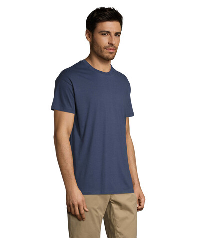 REGENT Uni T-Shirt 150g - Denim bedrucken, Art.-Nr. S11380-DM-M REGENT Uni T-Shirt 150g - Denim bedrucken, Art.-Nr. S11380-DM-M