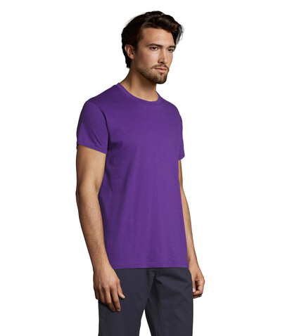 REGENT Uni T-Shirt 150g - Dark Purple bedrucken, Art.-Nr. S11380-DA-L