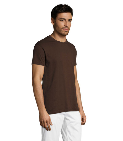 REGENT Uni T-Shirt 150g - Chocolate bedrucken, Art.-Nr. S11380-CH-M REGENT Uni T-Shirt 150g - Chocolate bedrucken, Art.-Nr. S11380-CH-M