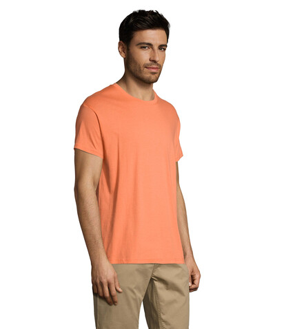 REGENT Uni T-Shirt 150g - Apricot bedrucken, Art.-Nr. S11380-AT-XXL