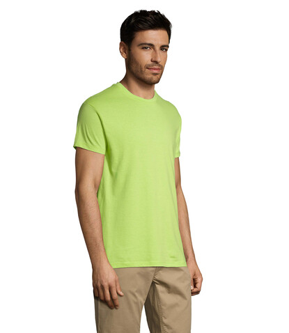 REGENT Uni T-Shirt 150g - Apple Green bedrucken, Art.-Nr. S11380-AG-M
