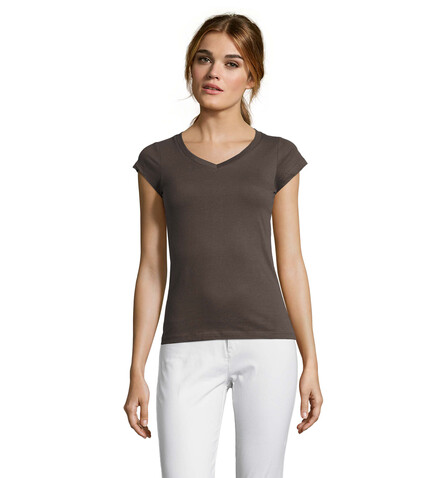 MOON DAMENT-SHIRT 150g - Dunkelgrau bedrucken, Art.-Nr. S11388-DG-M MOON DAMENT-SHIRT 150g - Dunkelgrau bedrucken, Art.-Nr. S11388-DG-M