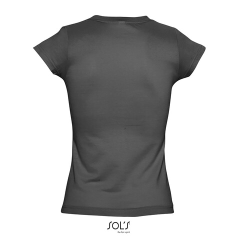 MOON DAMENT-SHIRT 150g - Dunkelgrau bedrucken, Art.-Nr. S11388-DG-M MOON DAMENT-SHIRT 150g - Dunkelgrau bedrucken, Art.-Nr. S11388-DG-M
