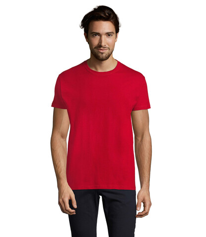 IMPERIAL MEN T-Shirt 190g - Tango Red bedrucken, Art.-Nr. S11500-TA-L