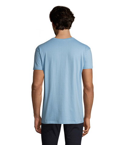 IMPERIAL MEN T-Shirt 190g - Sky Blue bedrucken, Art.-Nr. S11500-SK-S