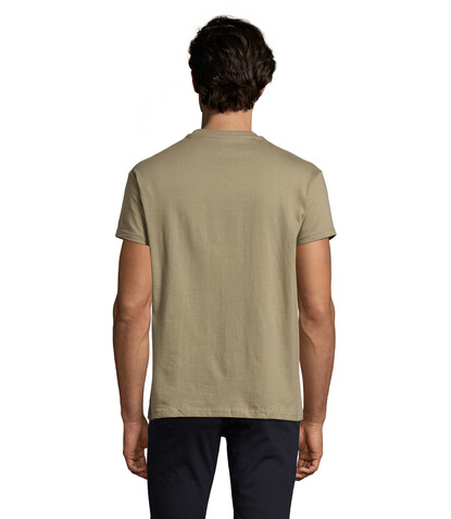 IMPERIAL MEN T-Shirt 190g - Khaki bedrucken, Art.-Nr. S11500-KH-M IMPERIAL MEN T-Shirt 190g - Khaki bedrucken, Art.-Nr. S11500-KH-M