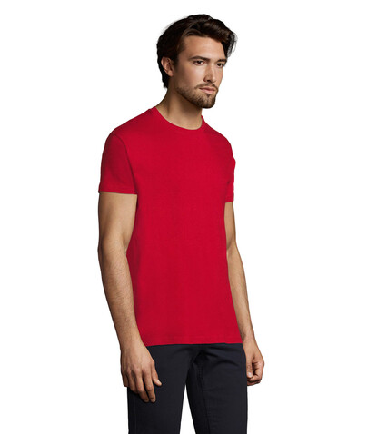 IMPERIAL MEN T-Shirt 190g - Tango Red bedrucken, Art.-Nr. S11500-TA-L